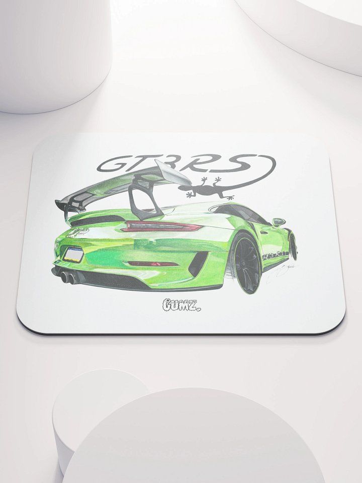 Green Lizard Mouse Pad product image (1)