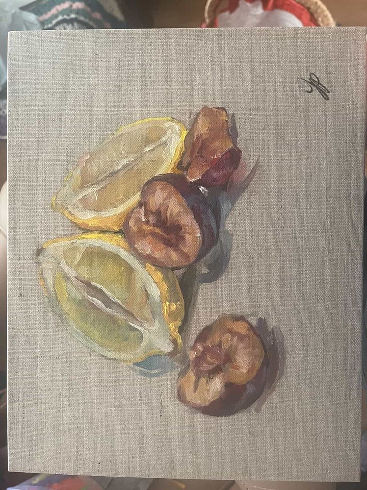 Froot Still Life - Original Oil Painting product image (1)