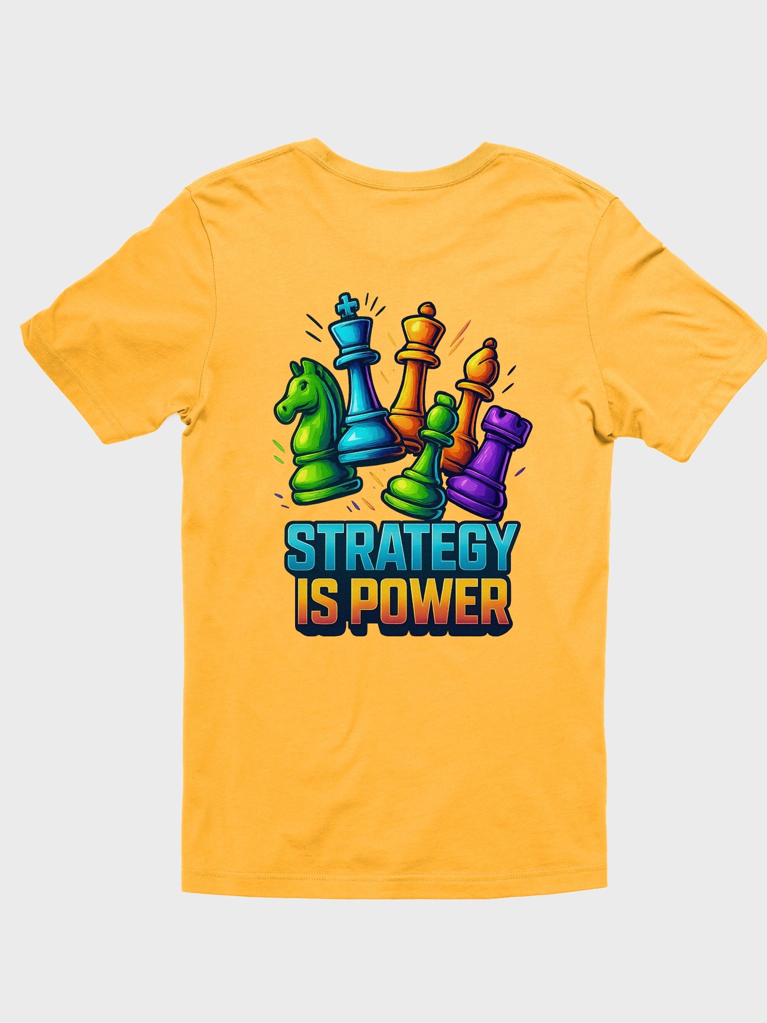 Thinking 3 Moves Ahead + Strategy is Power Tee product image (122)