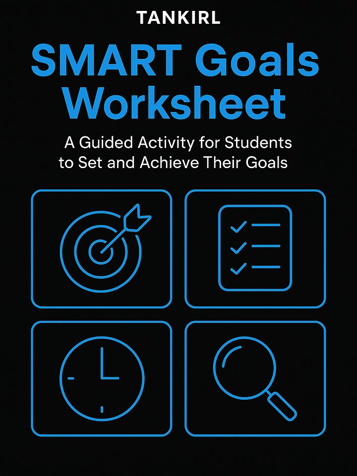 🎯 SMART Goals Worksheet (Free Download) product image (1)