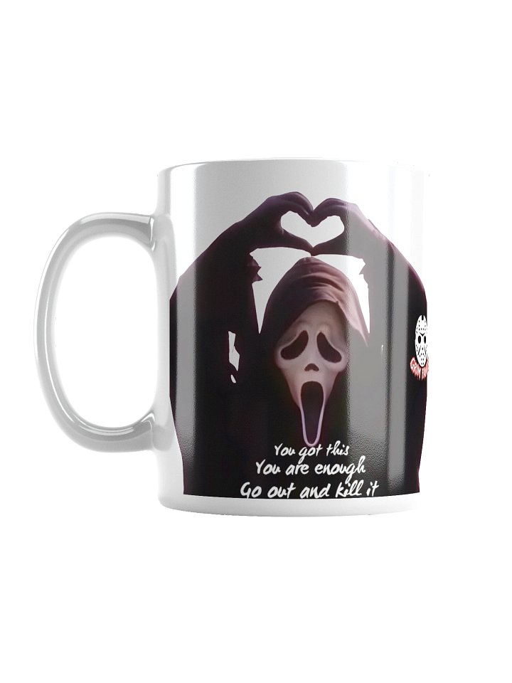 GRIM FAM – GHOSTFACE MUG #1: “You Are Enough” 11oz / 15oz / 20 oz product image (1)