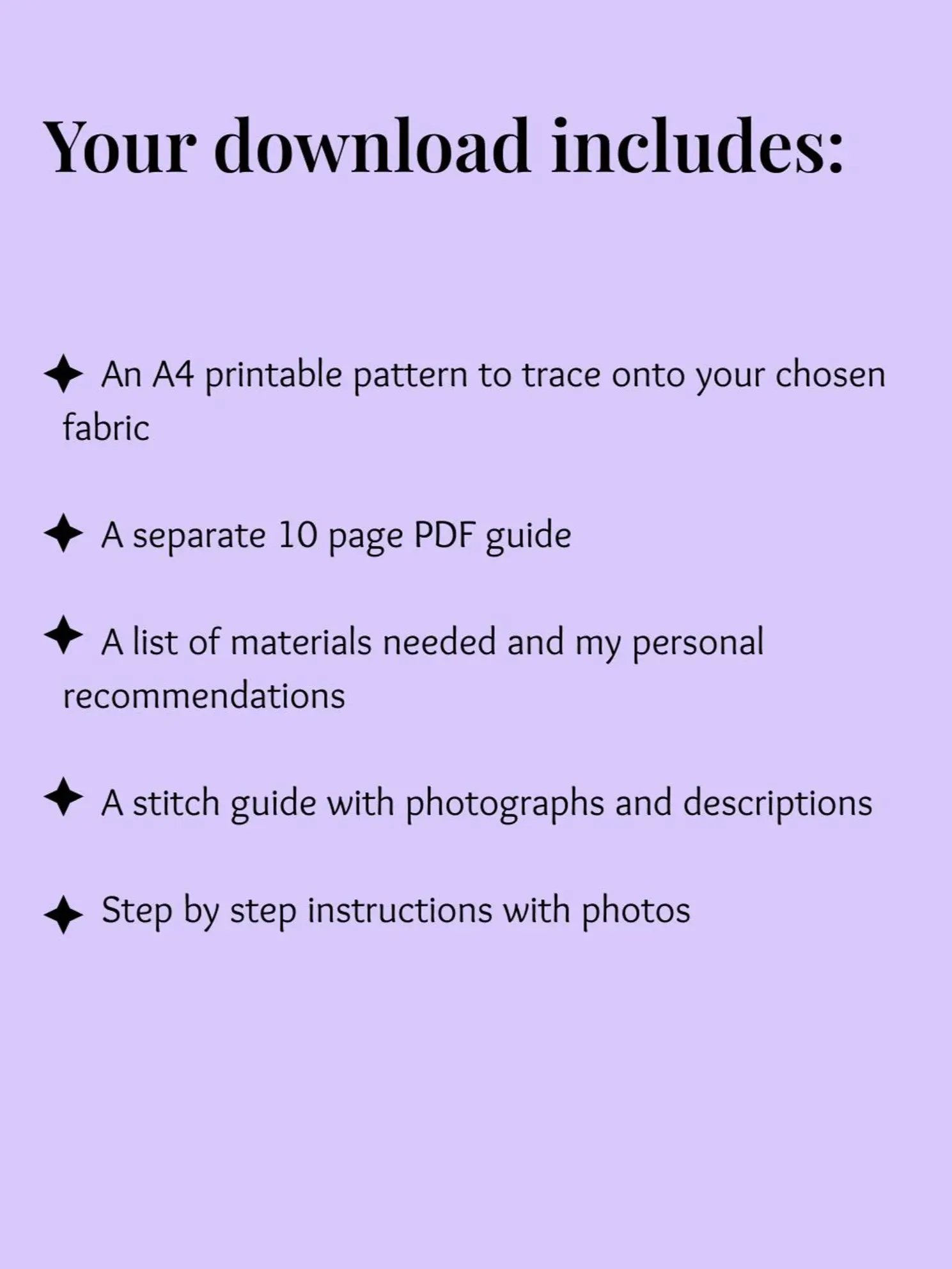Monochrome Emperor Moth Outline Hand Embroidery Pattern: Beginner-Friendly Line Art Tutorial (PDF Digital Download) product image (4)