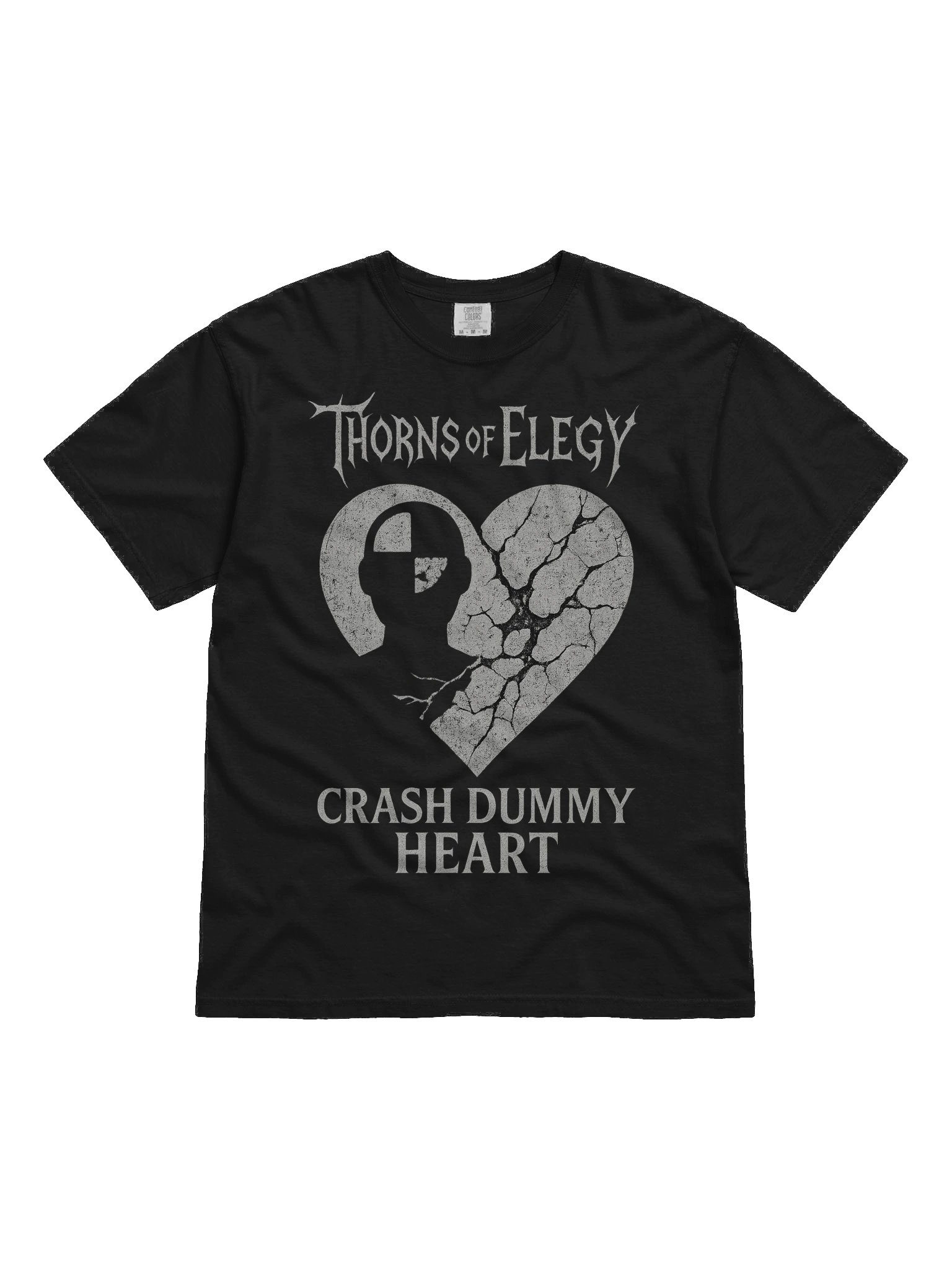 Crash Dummy Heart Tee – Thorns of Elegy product image (1)