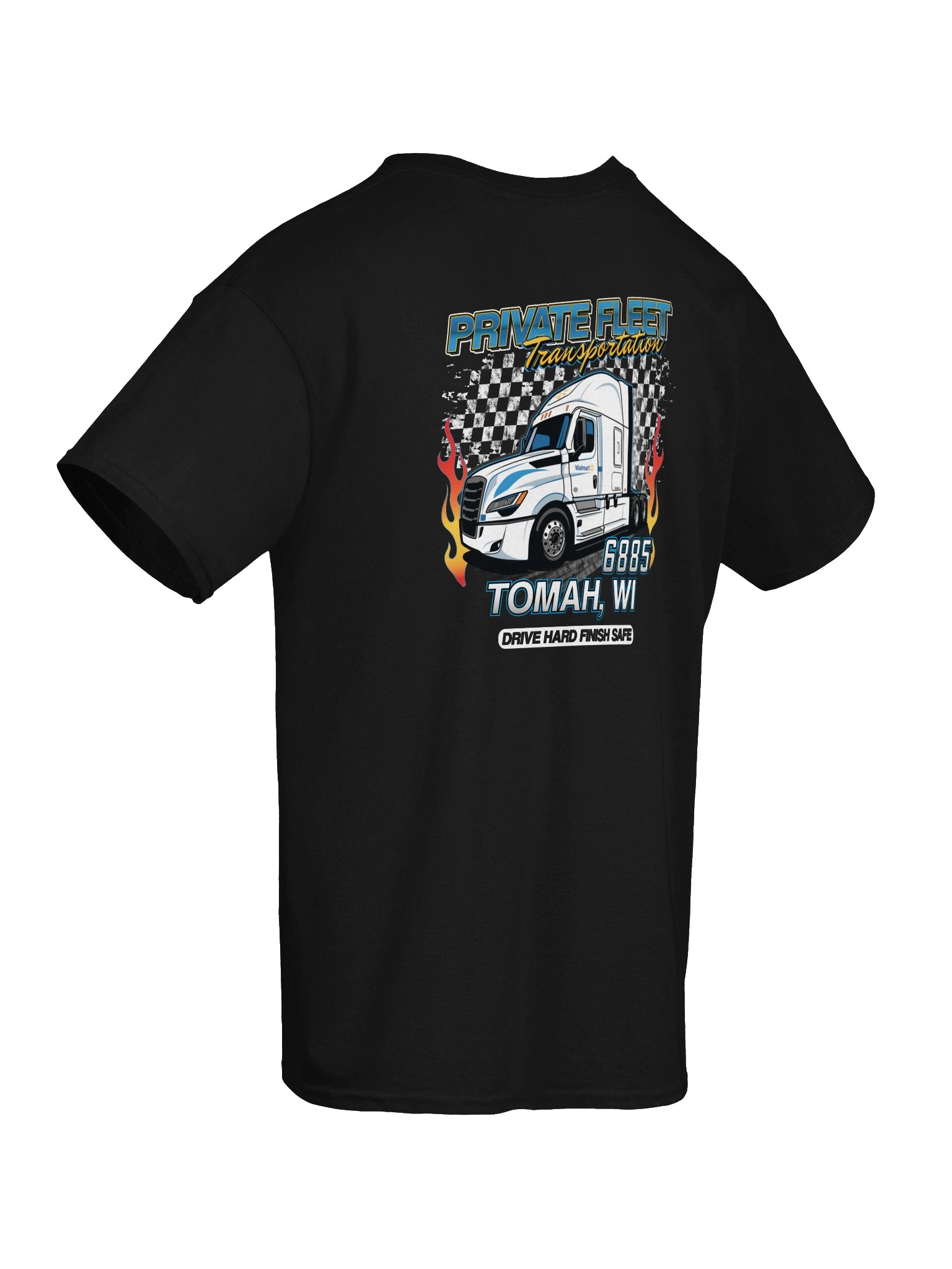 6885 Tomah Private Fleet Racing Theme T-shirt product image (8)