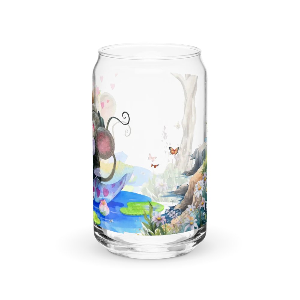 Four Seasons of Love: Sailing Into Summer Can-Shaped Glass | Romantic Summer Drinkware product image (9)