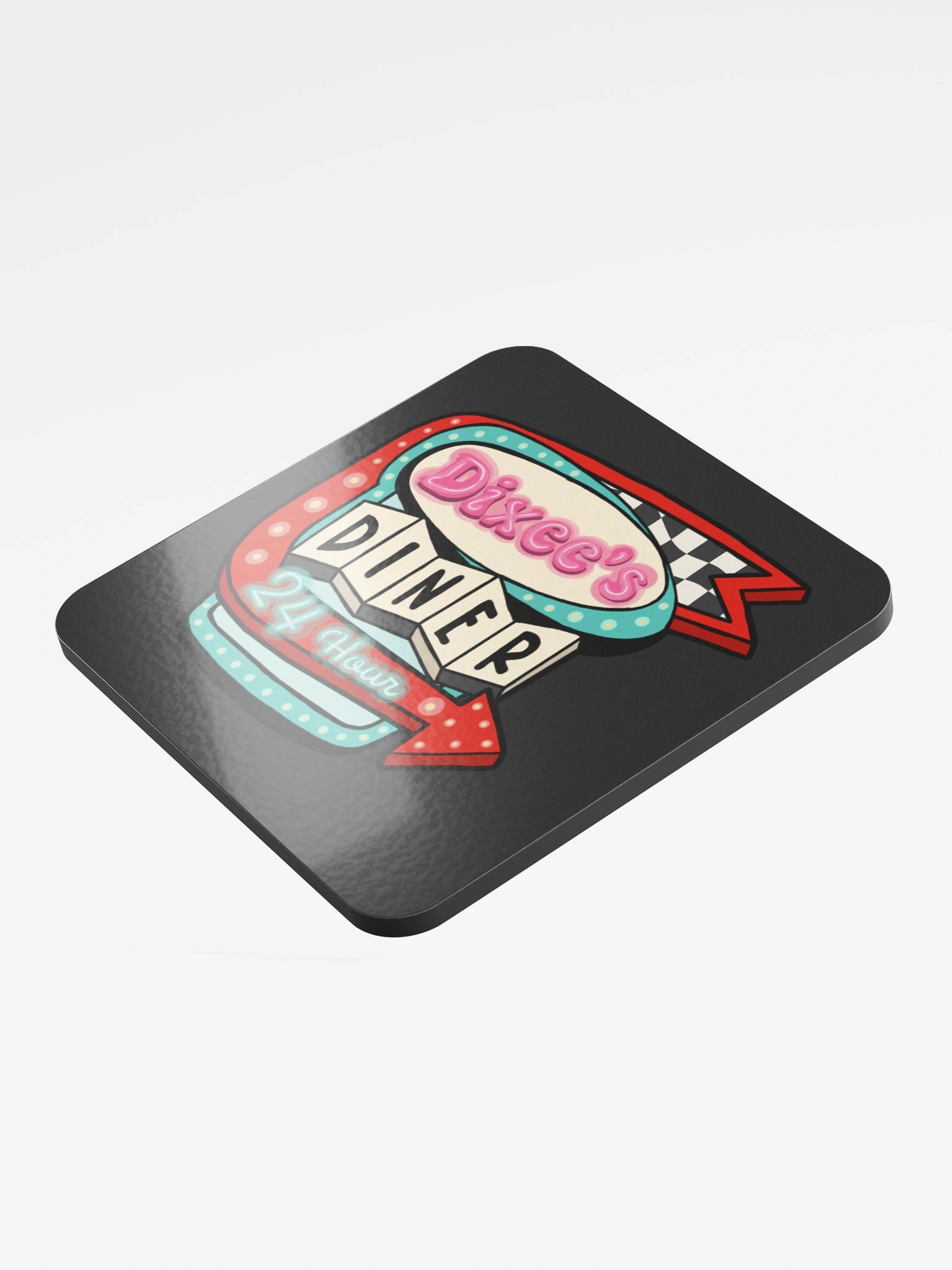 Dixee's Diner Cork Coaster product image (3)