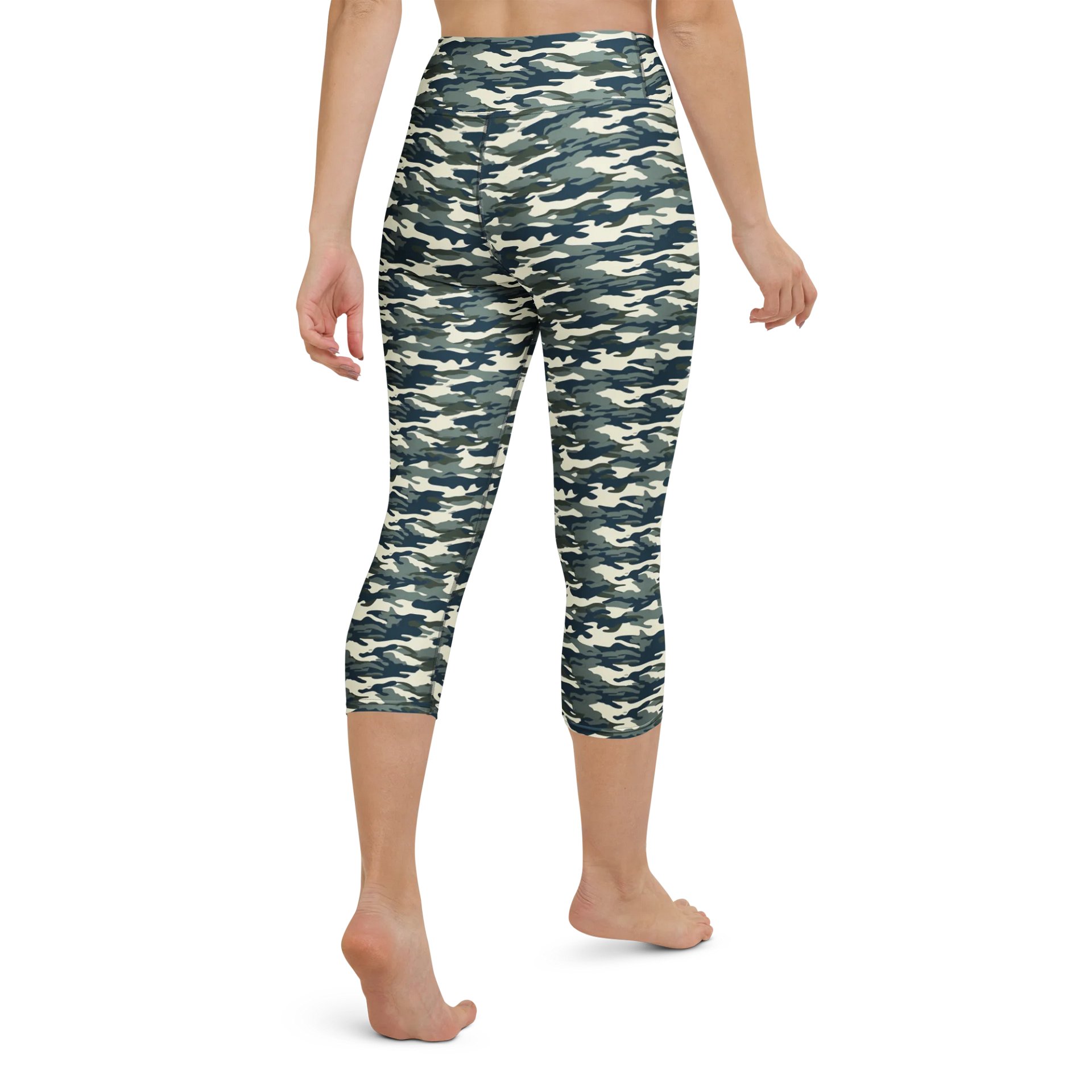 Frosted Camo Yoga Capri Leggings product image (4)