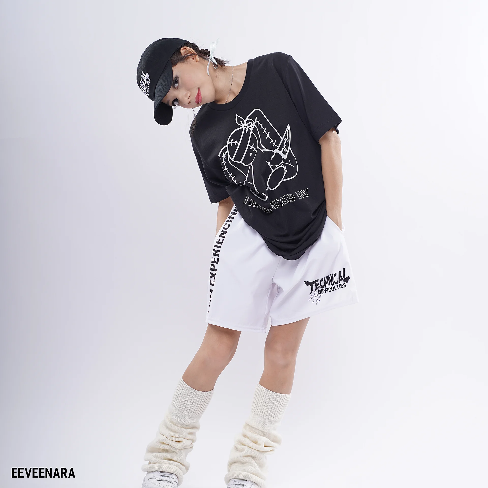 STAND BY TEE - [BLACK] product image (3)