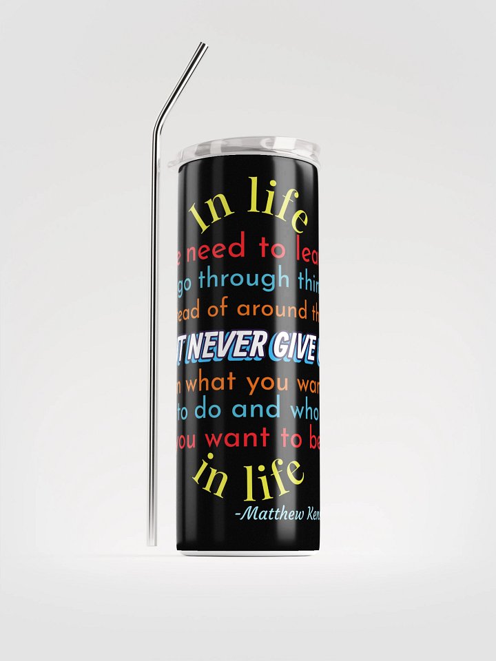 Stainless Steel Tumbler [Quote 7] product image (1)