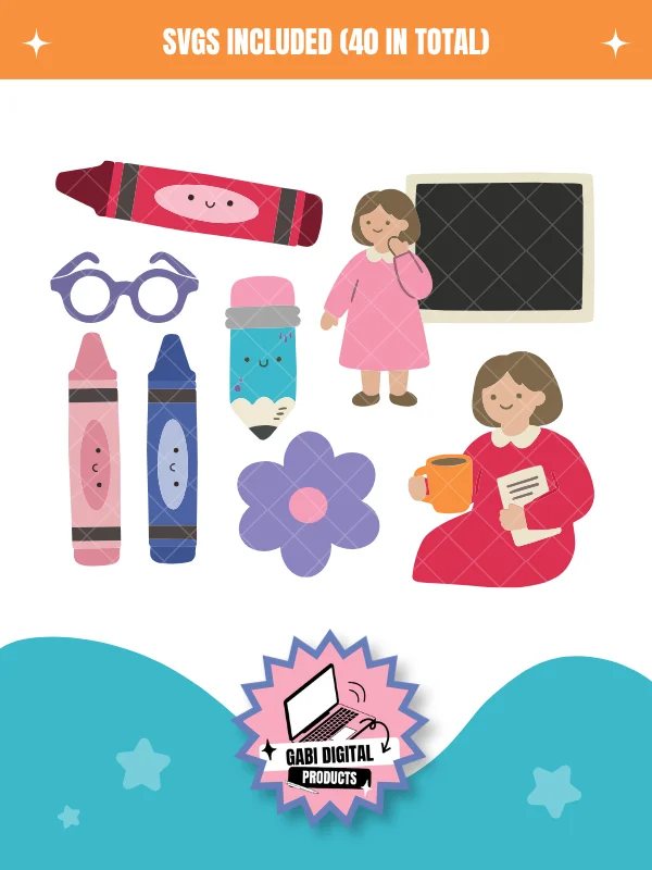 Teacher SVG Design Bundle product image (4)