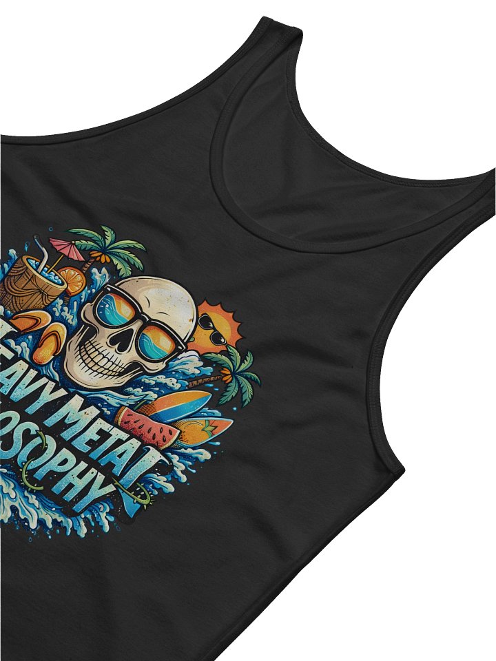 Metal On The Beach Tank Top product image (2)