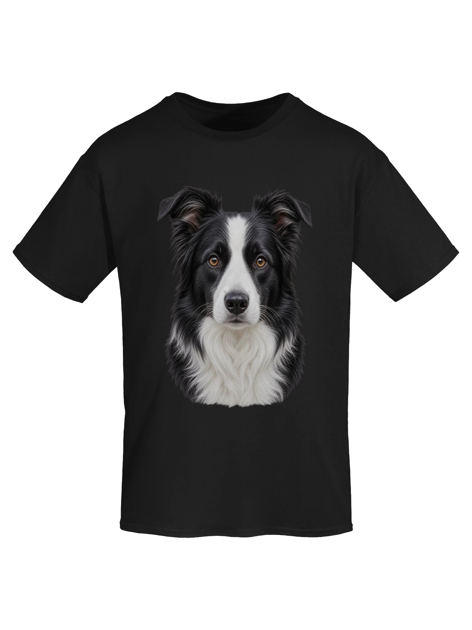 Dog - Border Collie (Face) — Unisex Gildan Heavyweight 100% Cotton T-Shirt product image (49)