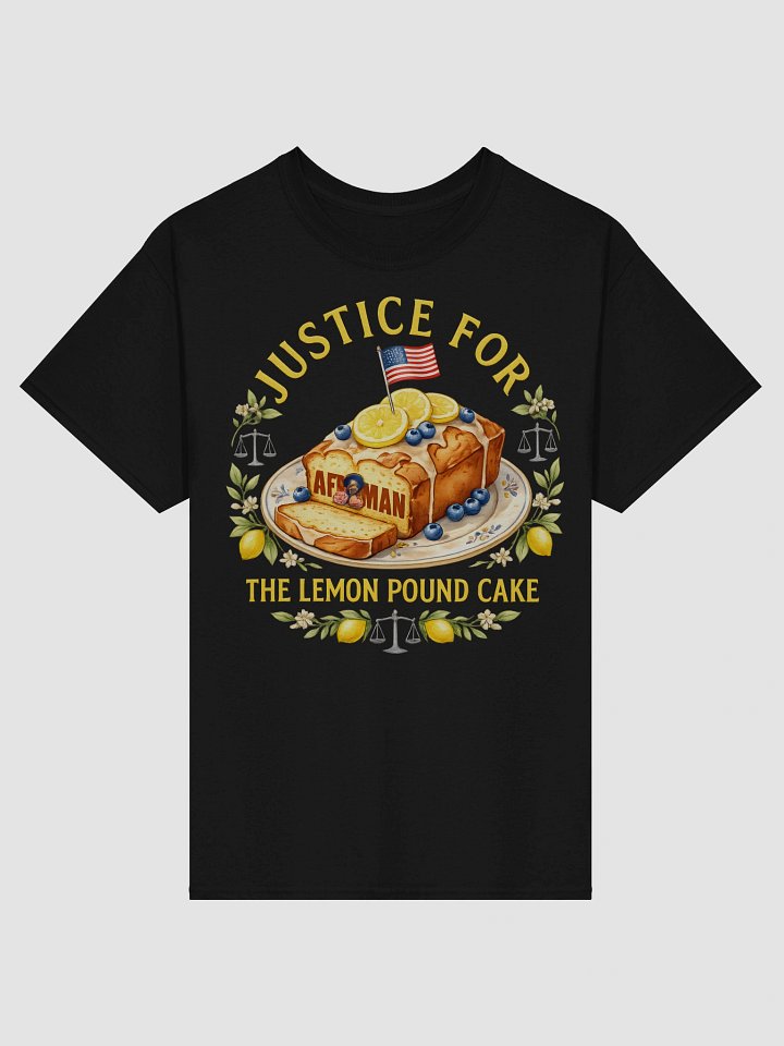 Aesthetic Justice For The Lemon Pound Cake Floral Meme Tee product image (1)