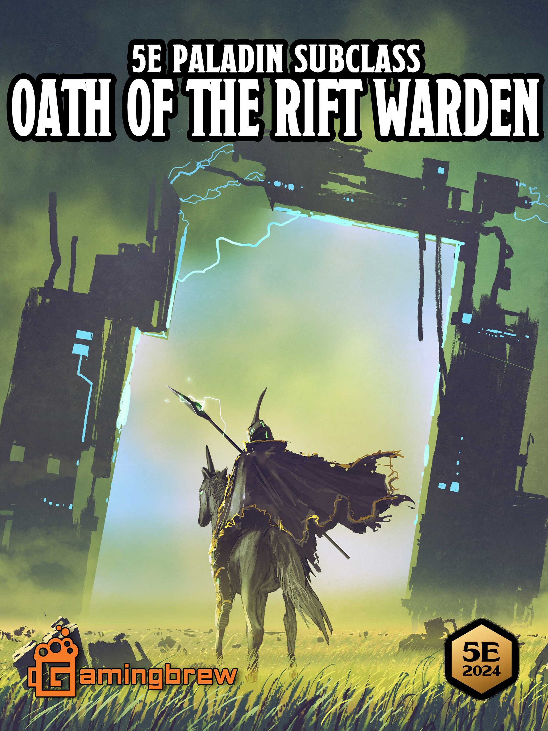 Oath of the Rift Warden | 5.5E Paladin Subclass product image (1)