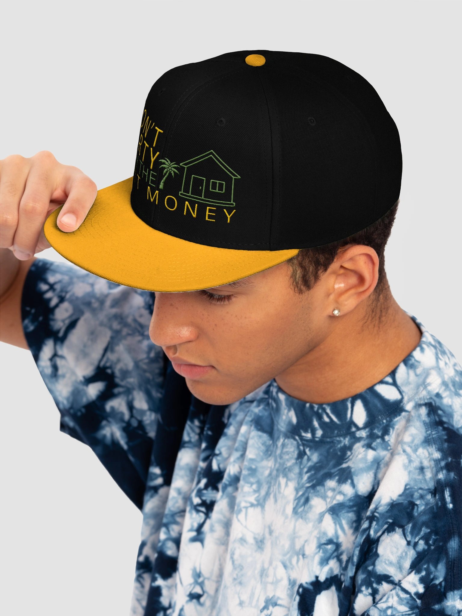 DON'T PARTY WITH THE RENT MONEY — Otto Snapback product image (20)