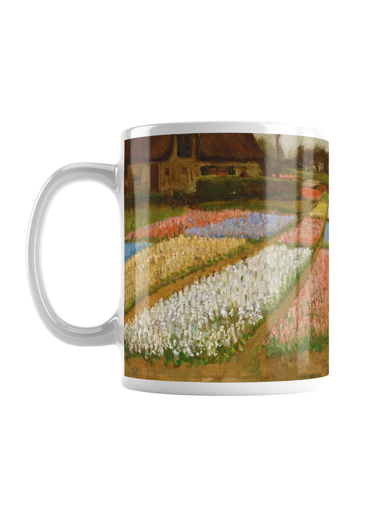 Flower Beds in Holland (Vincent van Gogh) Mug product image (2)