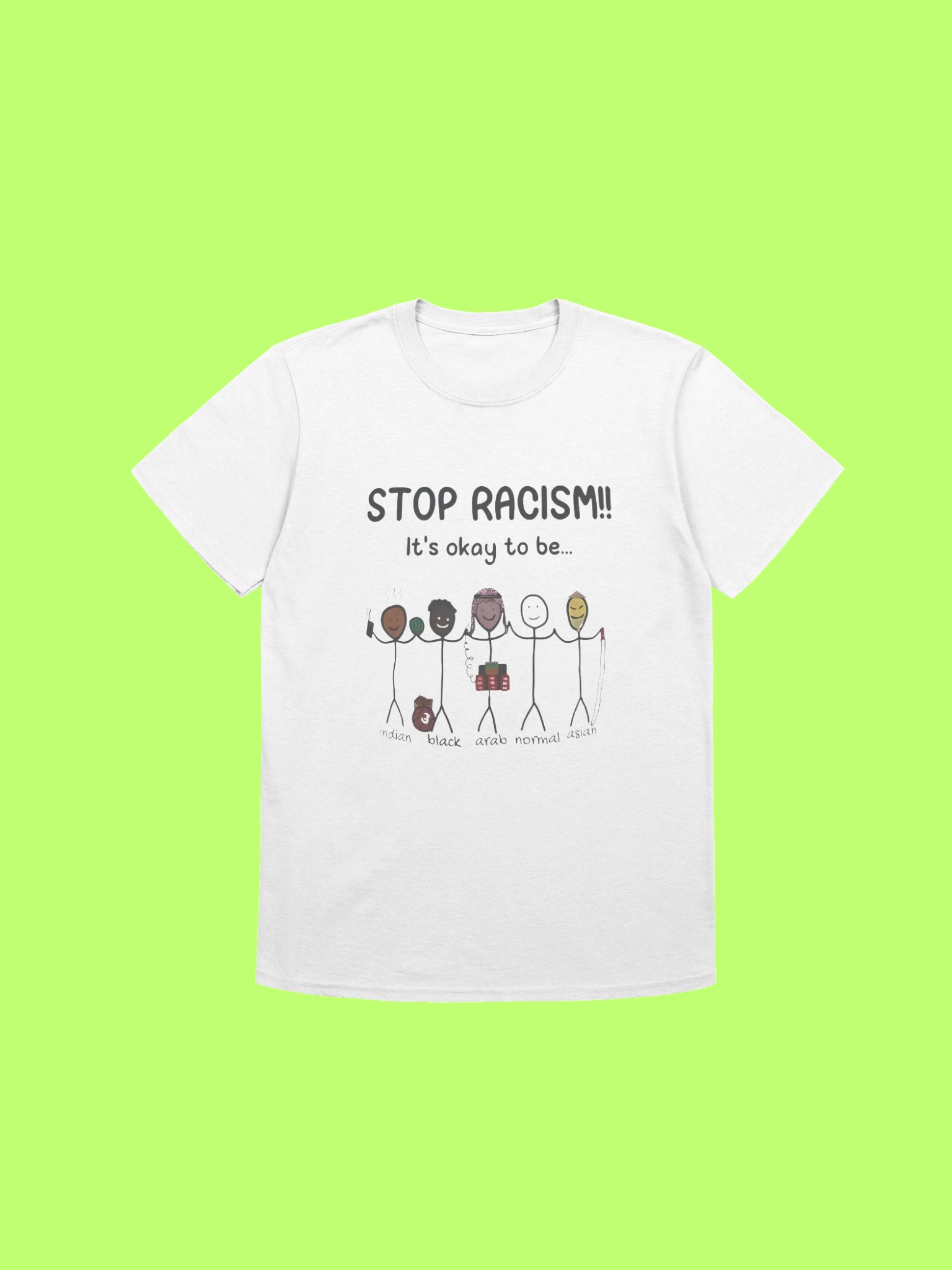 Stop Racism It’s Okay To Be Shirt product image (198)