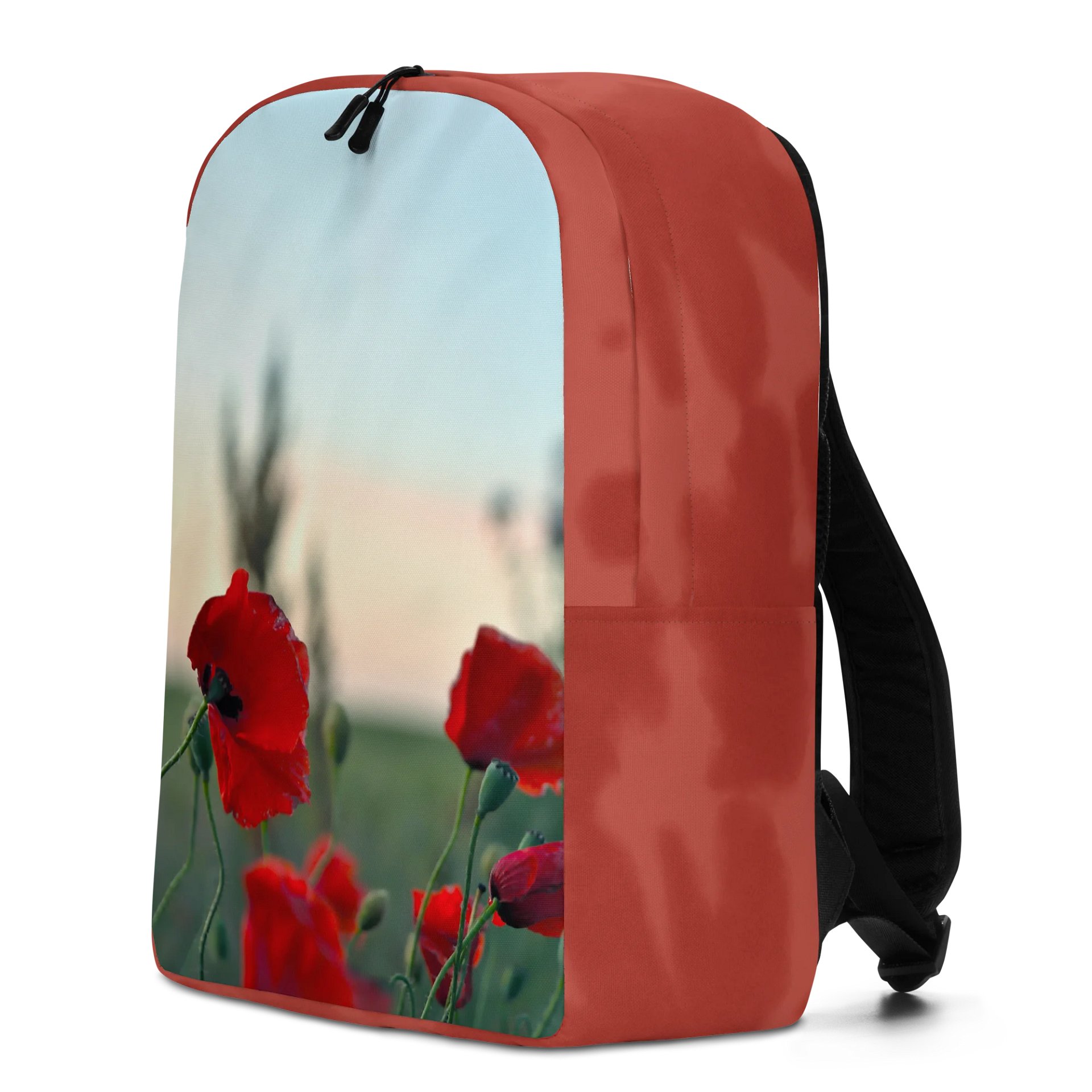 Design-backpack - Poppies in the wind (Dark Design) product image (4)