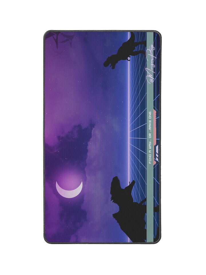 Neon Apex: Launch Flame Deskmat (First Forge Release) product image (2)