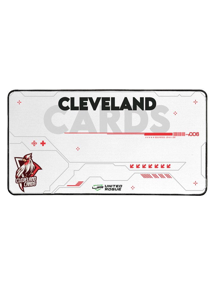 Cleveland Cards White Desk Mat product image (1)