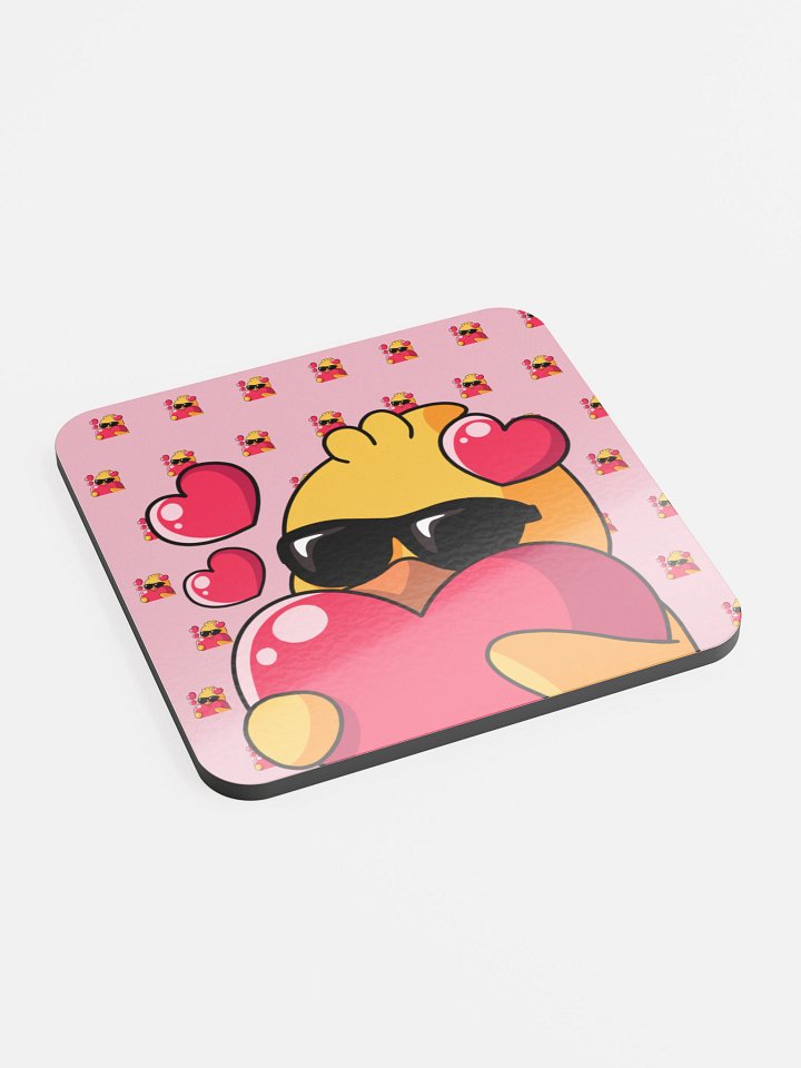 The Heart Collection - Glossy Cork Coaster - Unbranded product image (2)