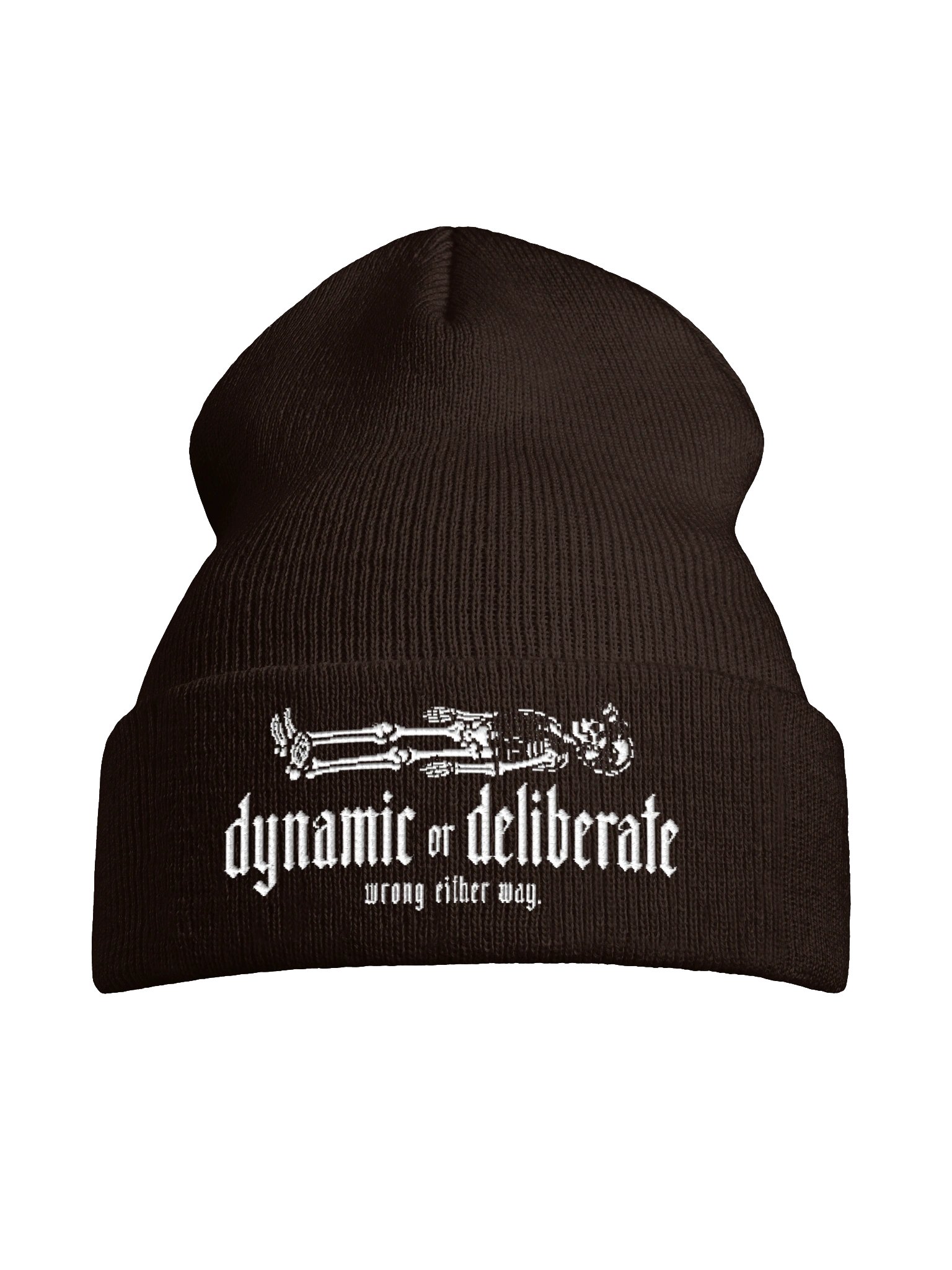 Dynamic or Deliberate Beanie product image (7)
