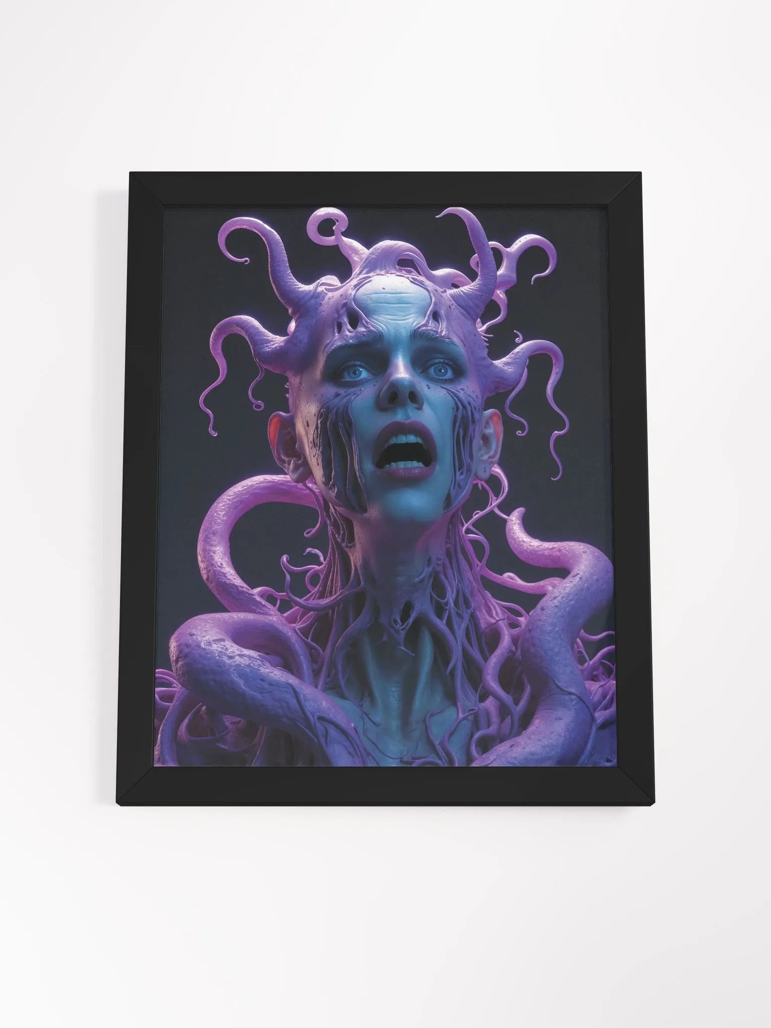 Tentacle Invasion Framed Print product image (22)