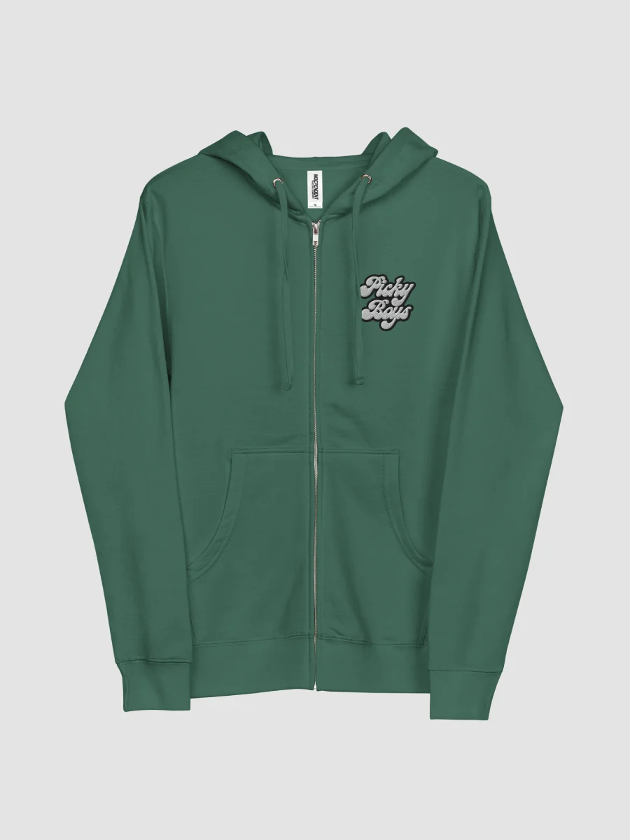 Picky Boys Zip Up Hoodie (Embroidered) product image (3)