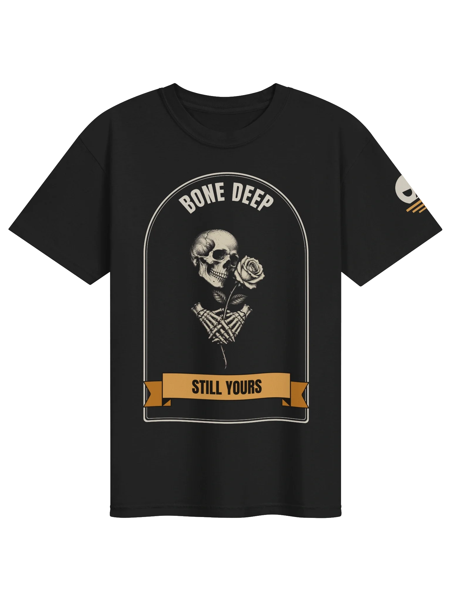 Camiseta Bone Deep con calavera: Still Yours