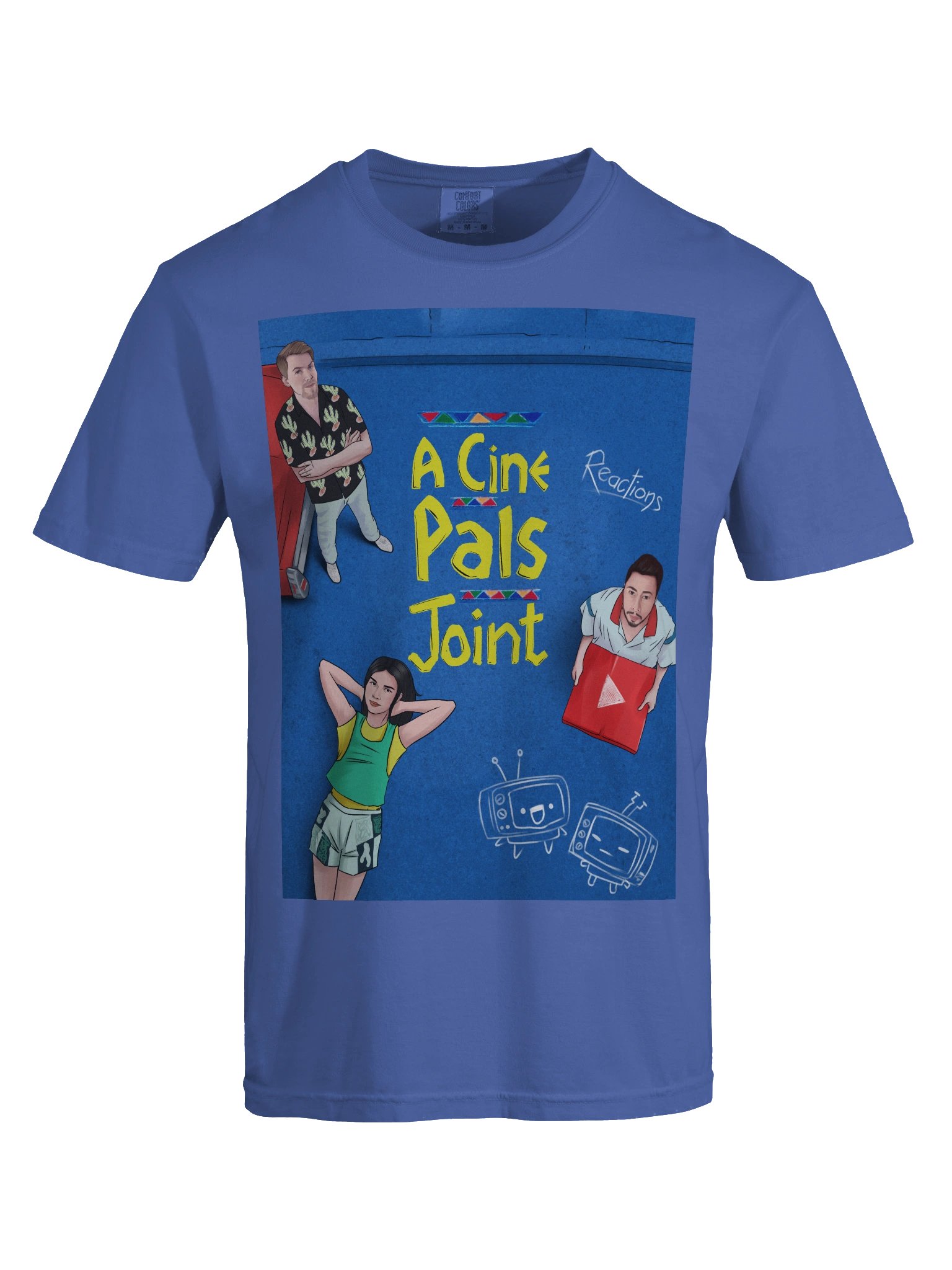 A CinePals Joint: The "Right Thing" Tee in Blue product image (7)