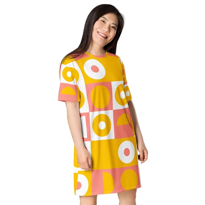 Circular Cascade T Shirt Dress product image (1)