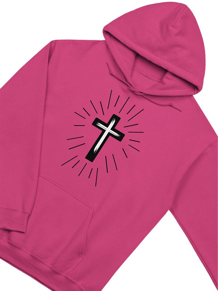 Brushstroke Cross Classic Hoodie product image (2)