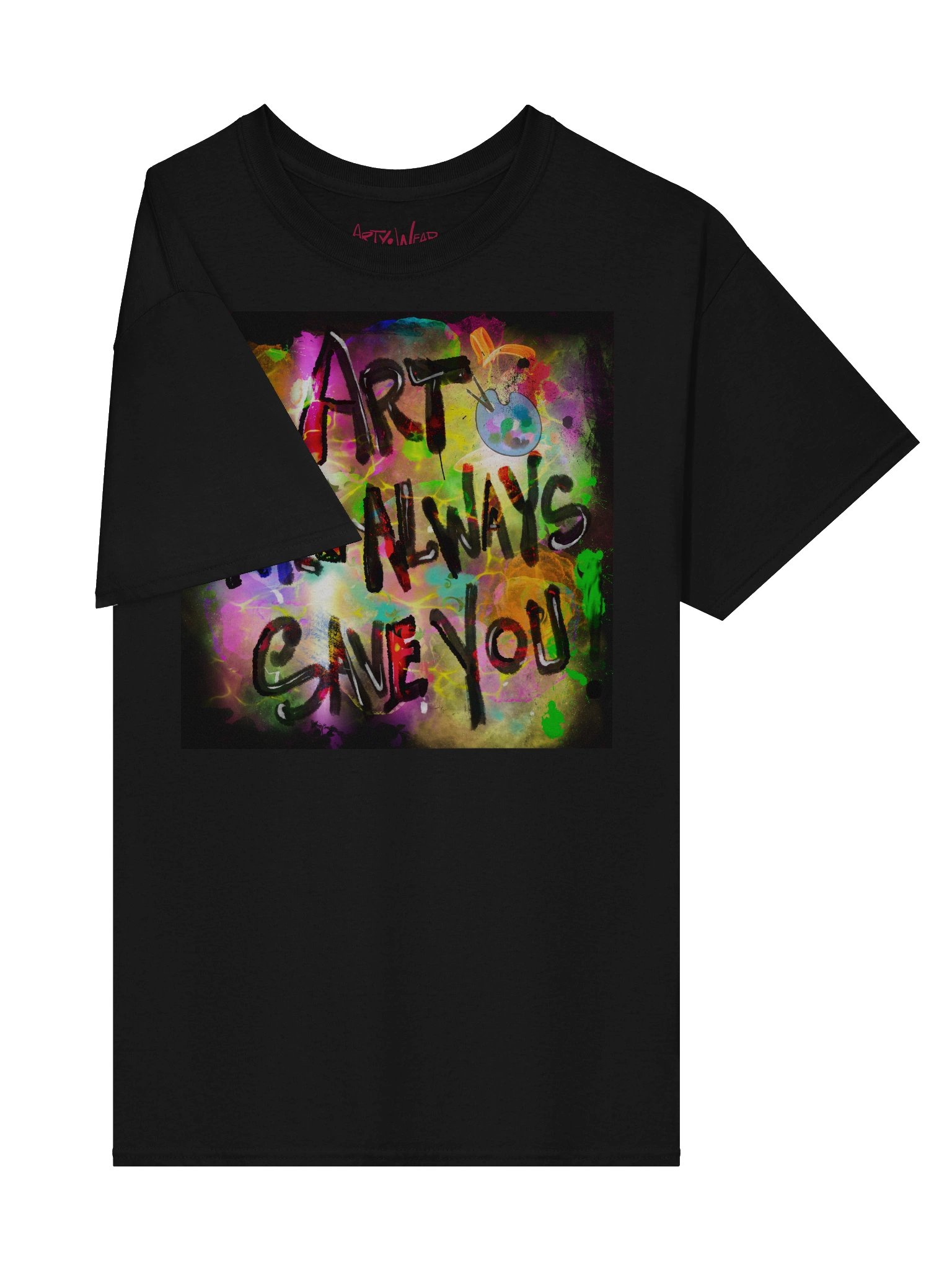 ArtyWear Tee of the Month - Nov '25 'Save You in Black' product image (3)
