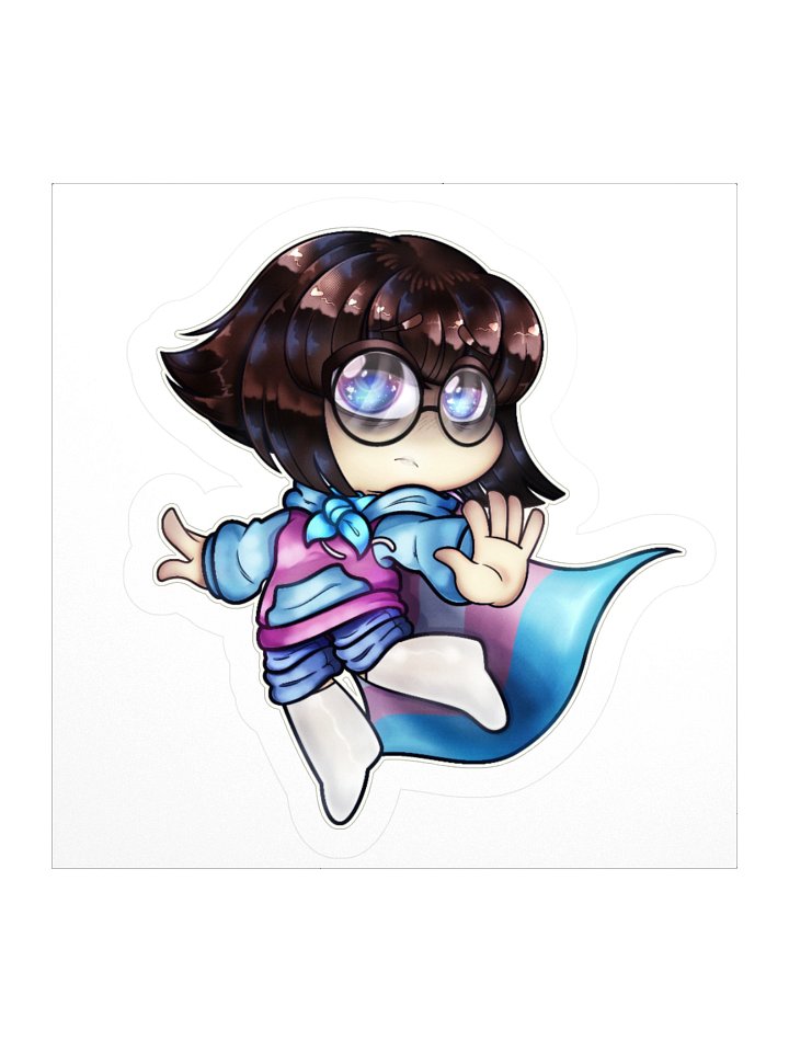 FemeyL0VE Trans Hero Pride Sticker product image (1)