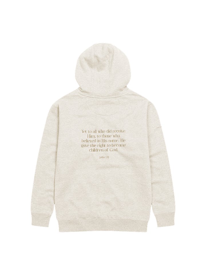 Daughter of the King Premium Hoodie - Bone product image (2)
