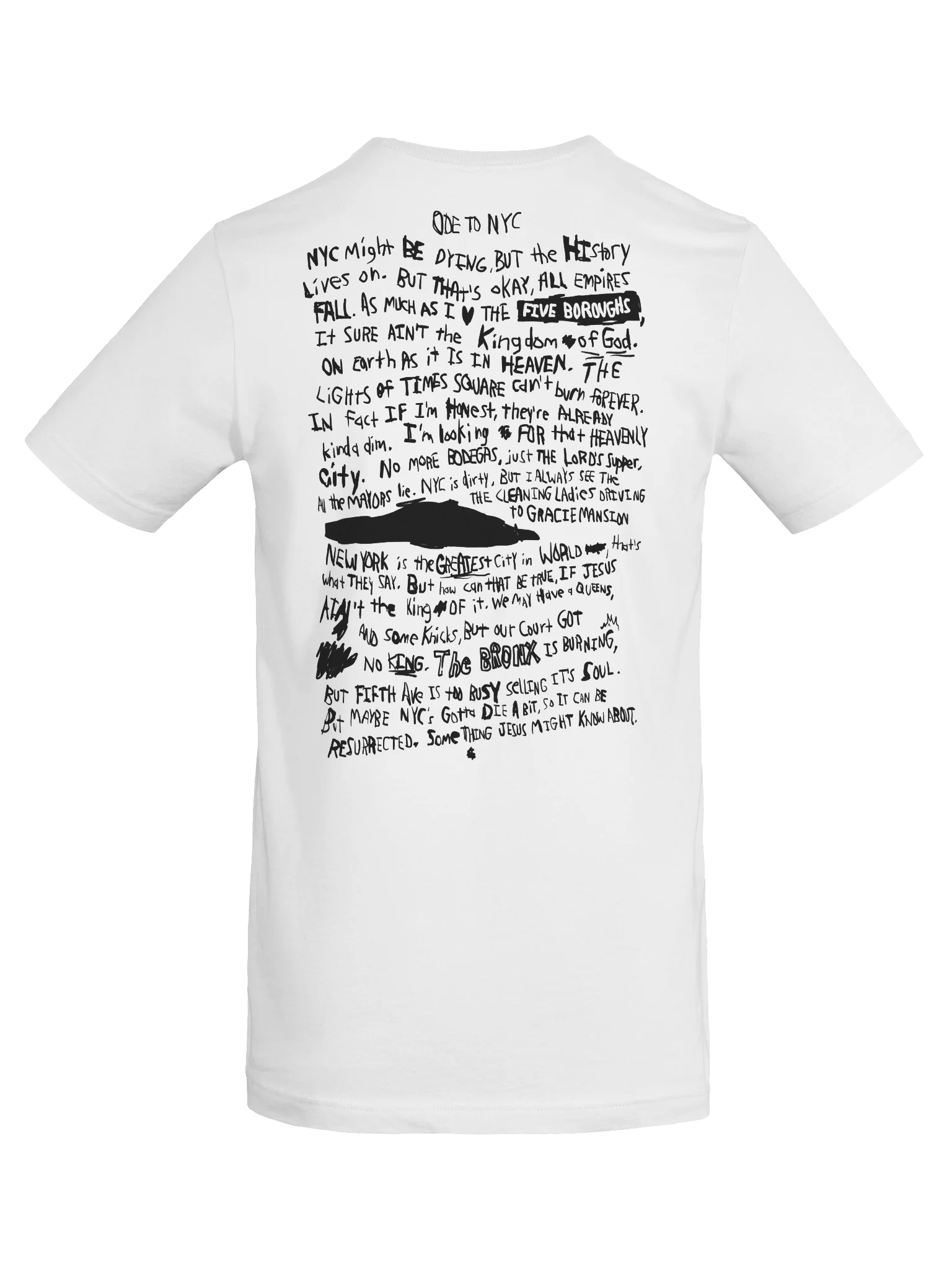 New York Graphic Tee(Back Design) product image (8)