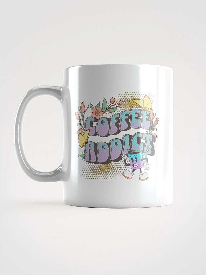 Coffee Addict Mascot Mug Whimsical Mug product image (1)