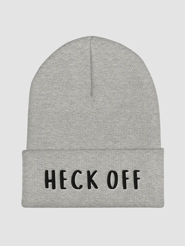 heck off beanie - dark product image (1)