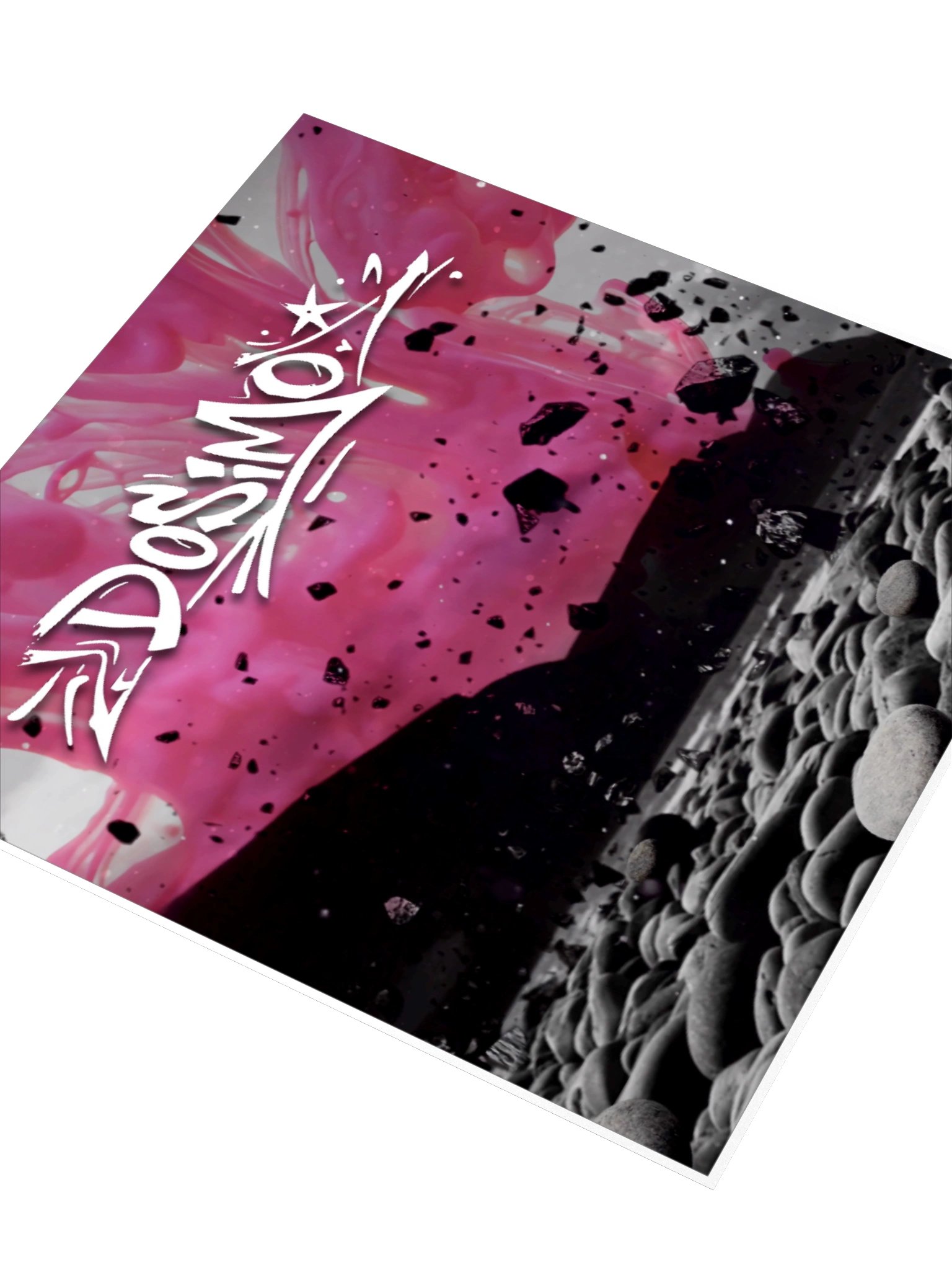 Logo Pink Splash Sticker product image (3)