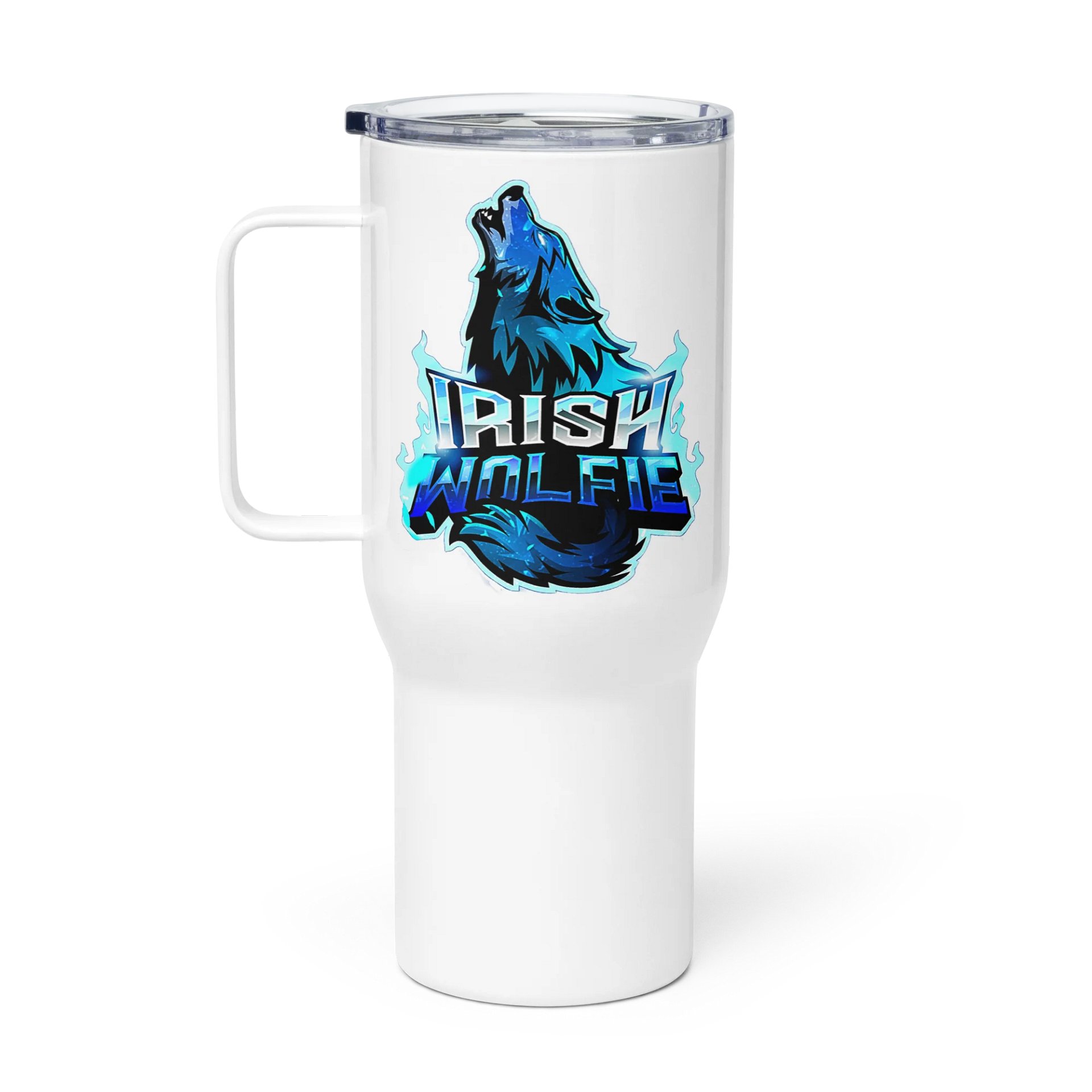 Official Irish Wolfie Steel Travel Mug product image (1)