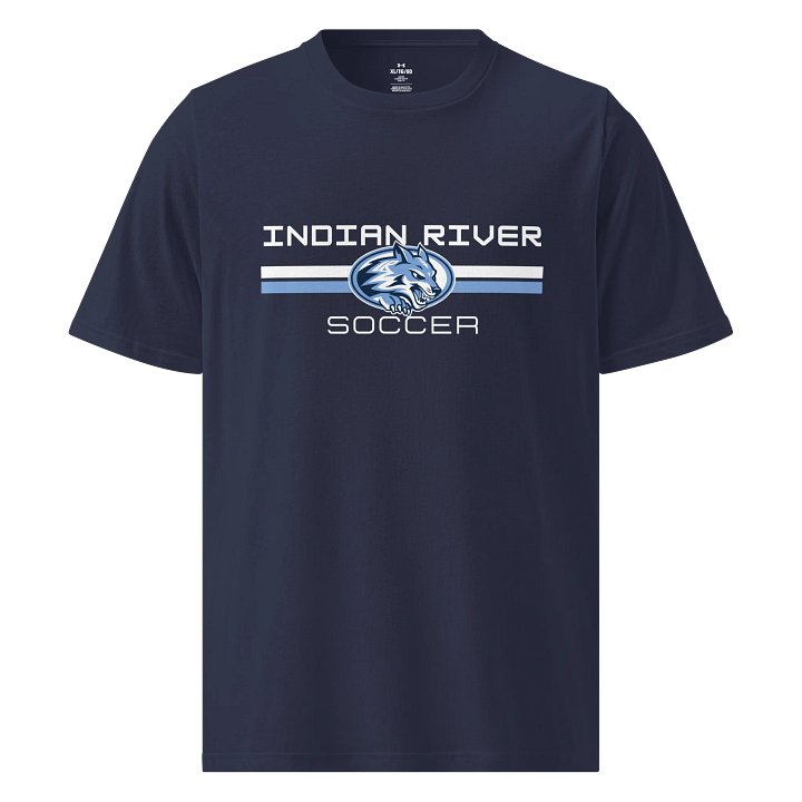 UA Athletic Wolf Stripe Soccer T-Shirt wht product image (5)