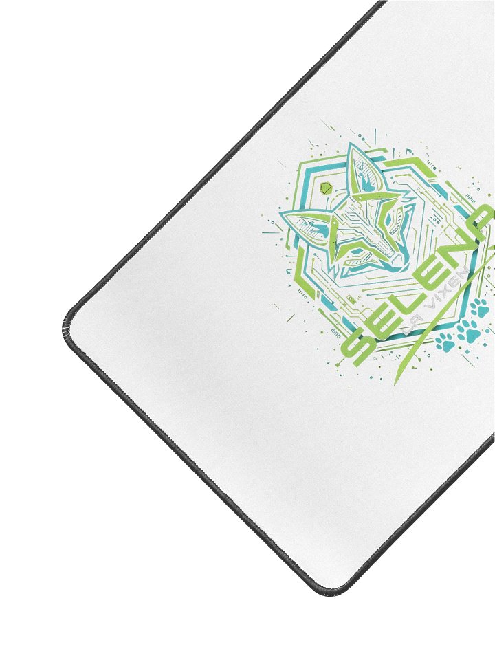 Neon Fox Desk Mat product image (2)