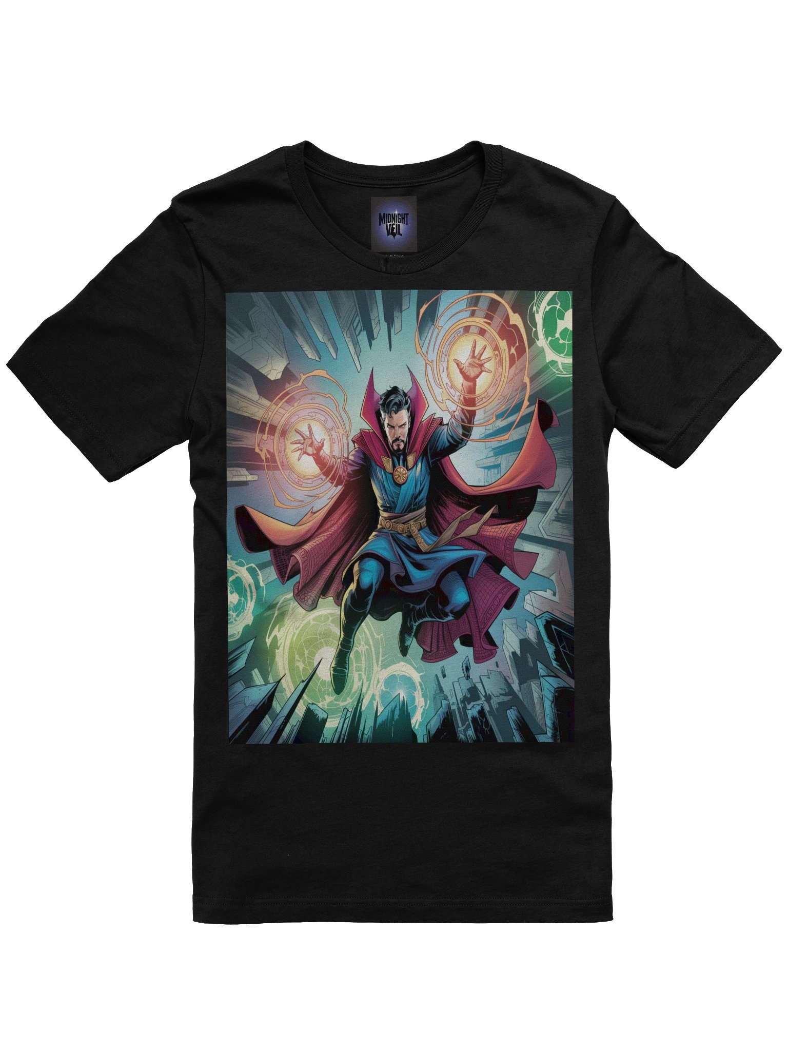 Doctor Strange Arcane Assault Supersoft T-Shirt – Sorcerer Supreme Eclipse product image (3)