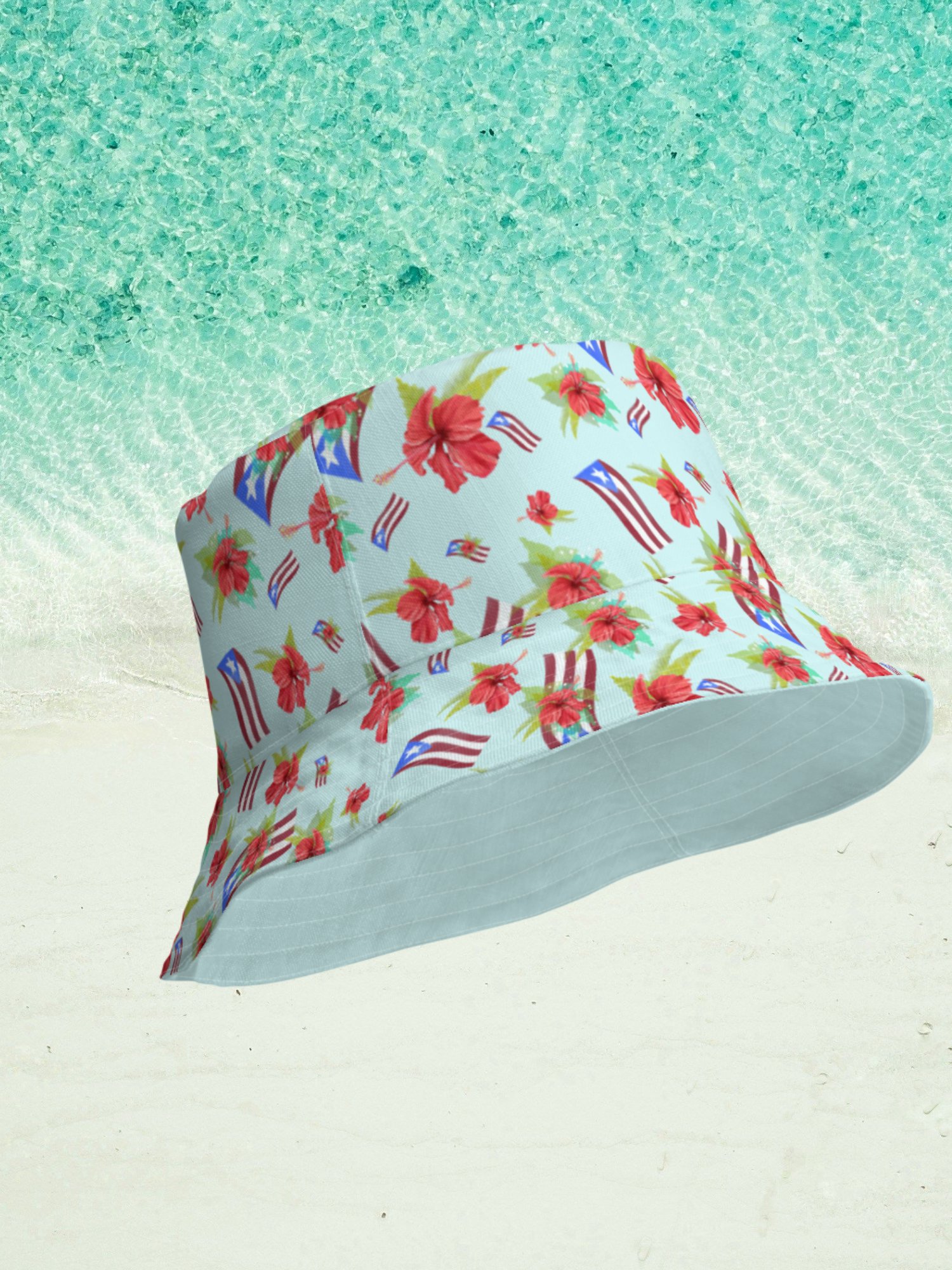 Puerto Rican Pride All-Over Print Bucket Hat product image (6)