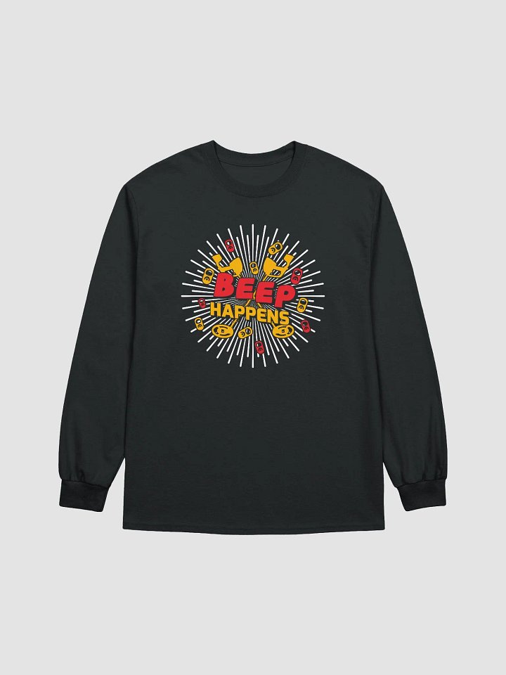Beep Happens 2 Unisex Long Sleeve Tee product image (2)