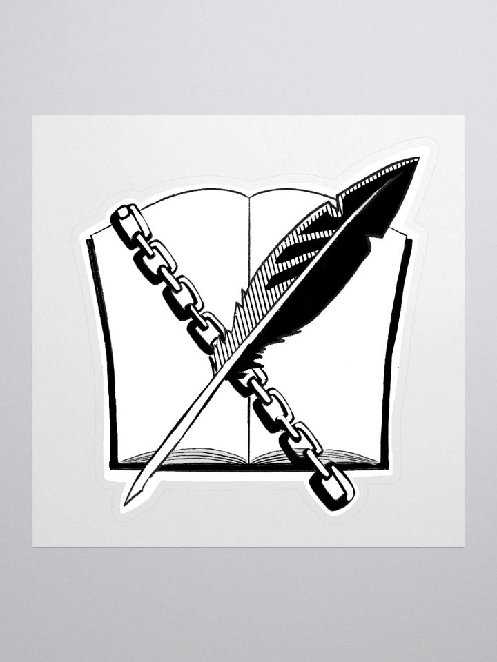Ka-esh Black & White Symbol Sticker product image (1)