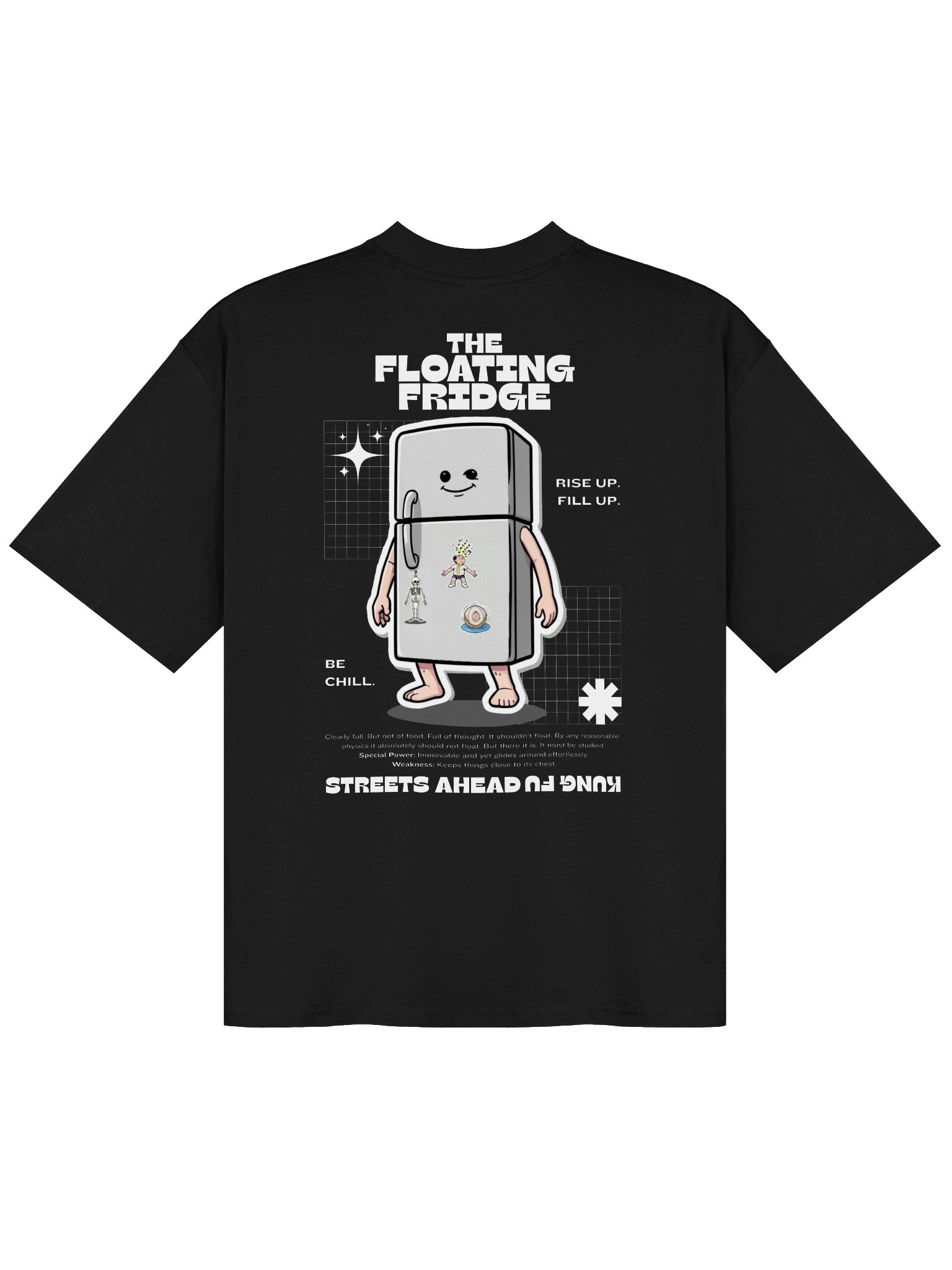 The Floating Fridge - Short Sleeve Shirt - Black product image (6)