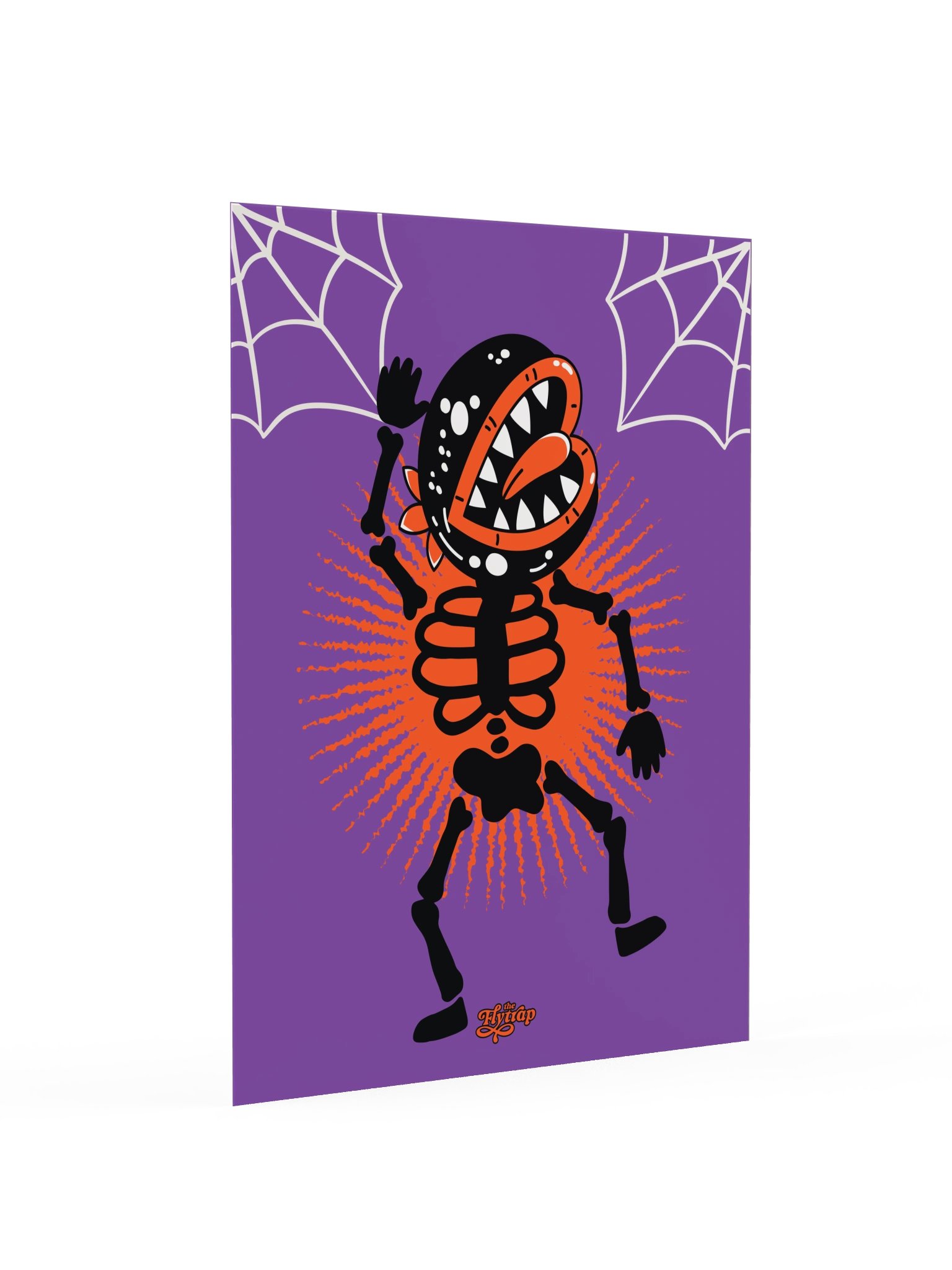 Flytrap Fridays - Dancing Skelly 12" x 16" Poster product image (2)