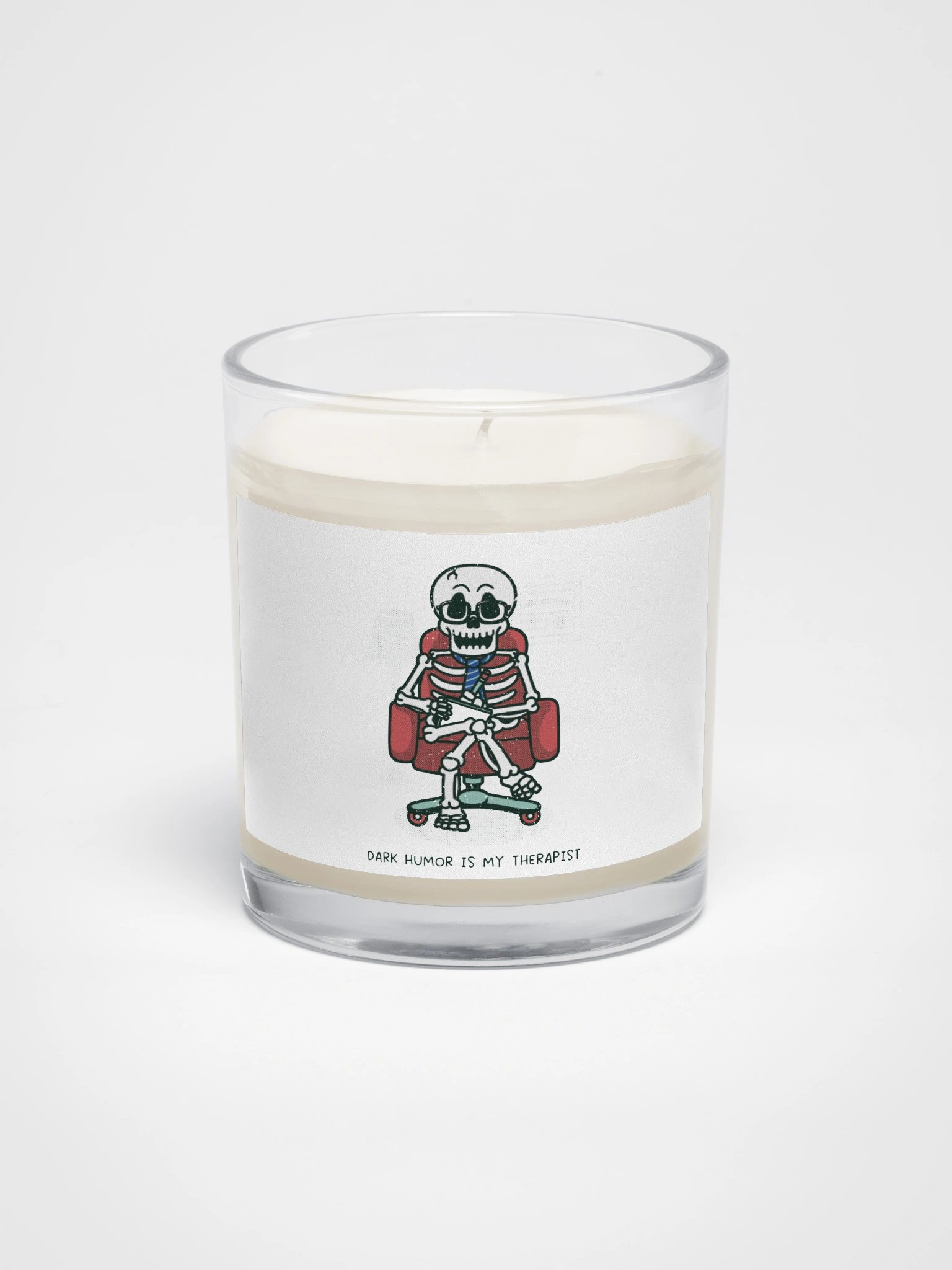 Dark Humor Is My Therapy Candle product image (1)