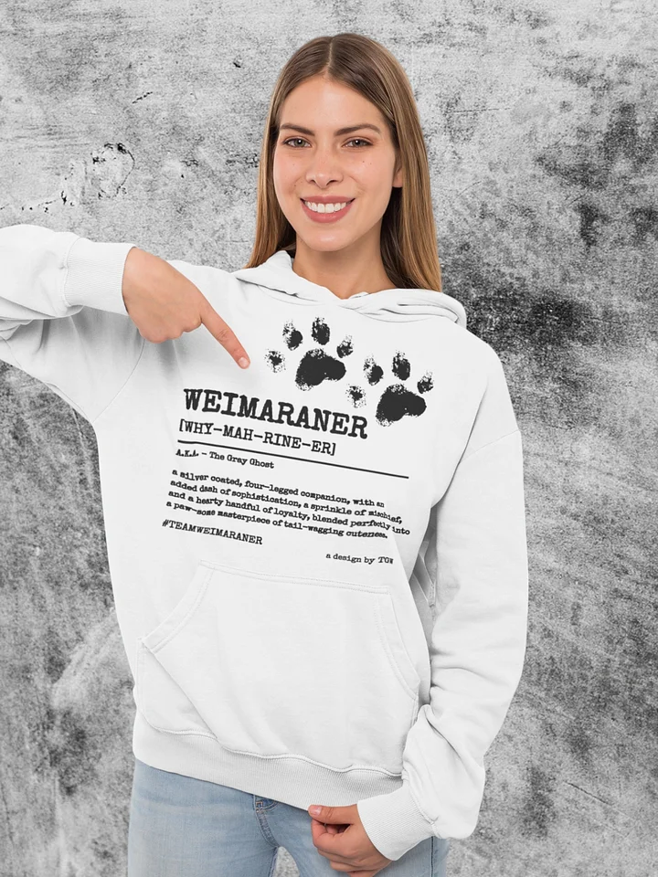 Definition of Weimaraner V2 - Cotton Heritage Unisex Premium Hoodie product image (4)